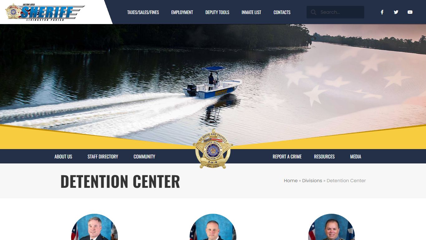 Detention Center - Livingston Parish Sheriff's Office